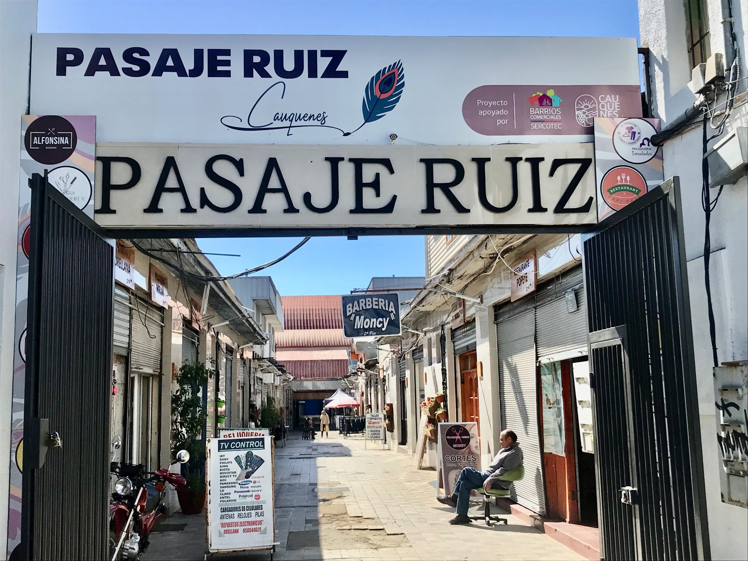 Pasaje Ruiz: Remodelación en Cauquenes